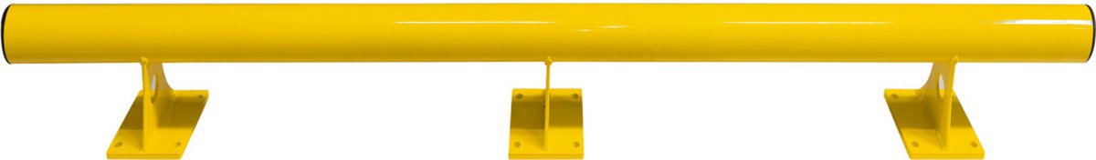 BLACK BULL stootbalk met voet, geel lengte 2000 mm