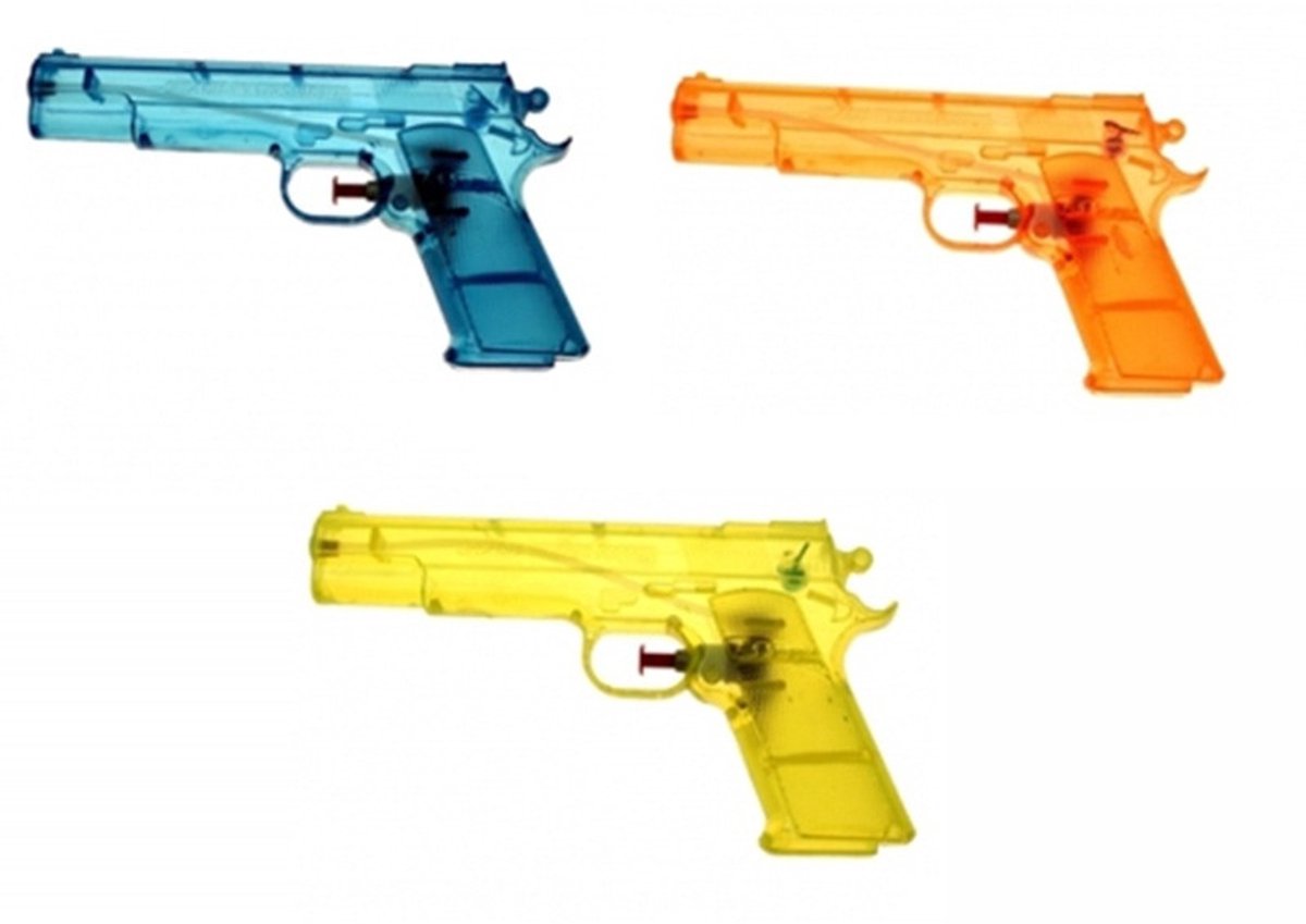 Krüger   - 10x - geel - kunststof - 20 cm - transparant - speelgoed