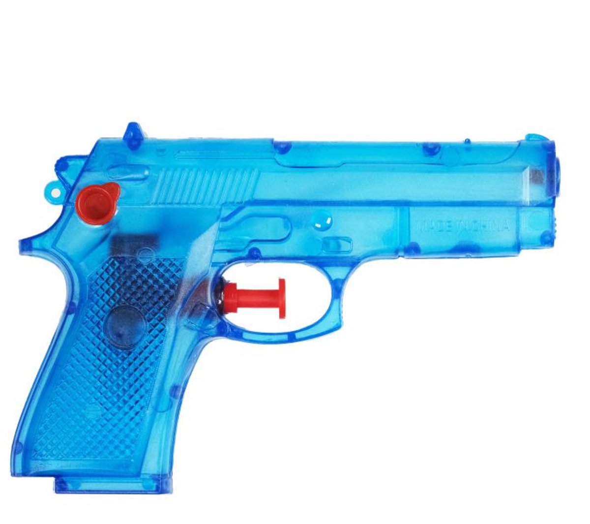 Krüger   - 5x - 14 cm - blauw - waterpistooltjes - basic model - zomer waterpret