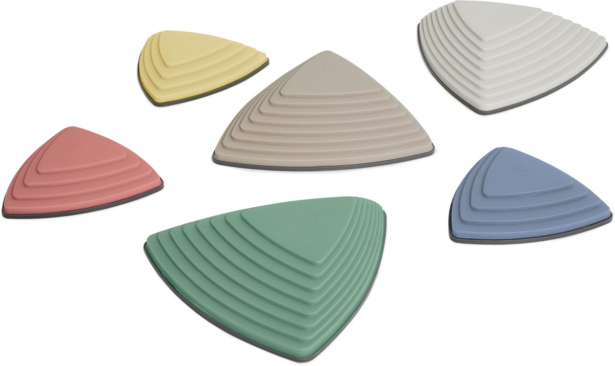 Gonge Noorse Rivierstenen - Leersysteem - Educatief Speelgoed - Motoriek