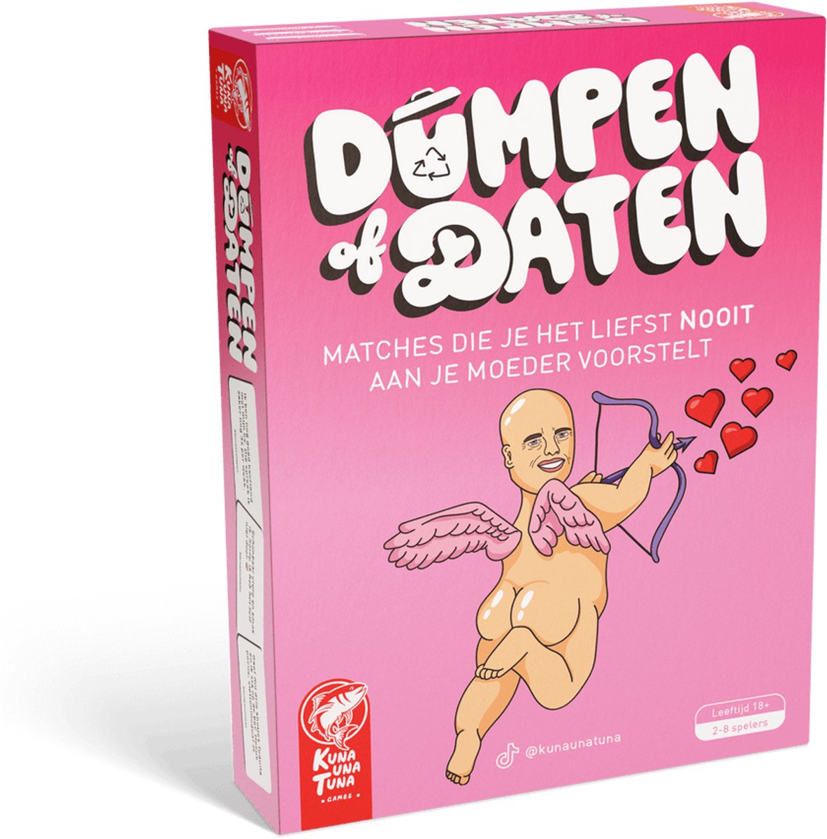 Dumpen Of Daten - Hilarische Nederlandstalige Partygame - Leer je partner beter kennen - Klein cadeautje - Nederlandstalig vriendenspel