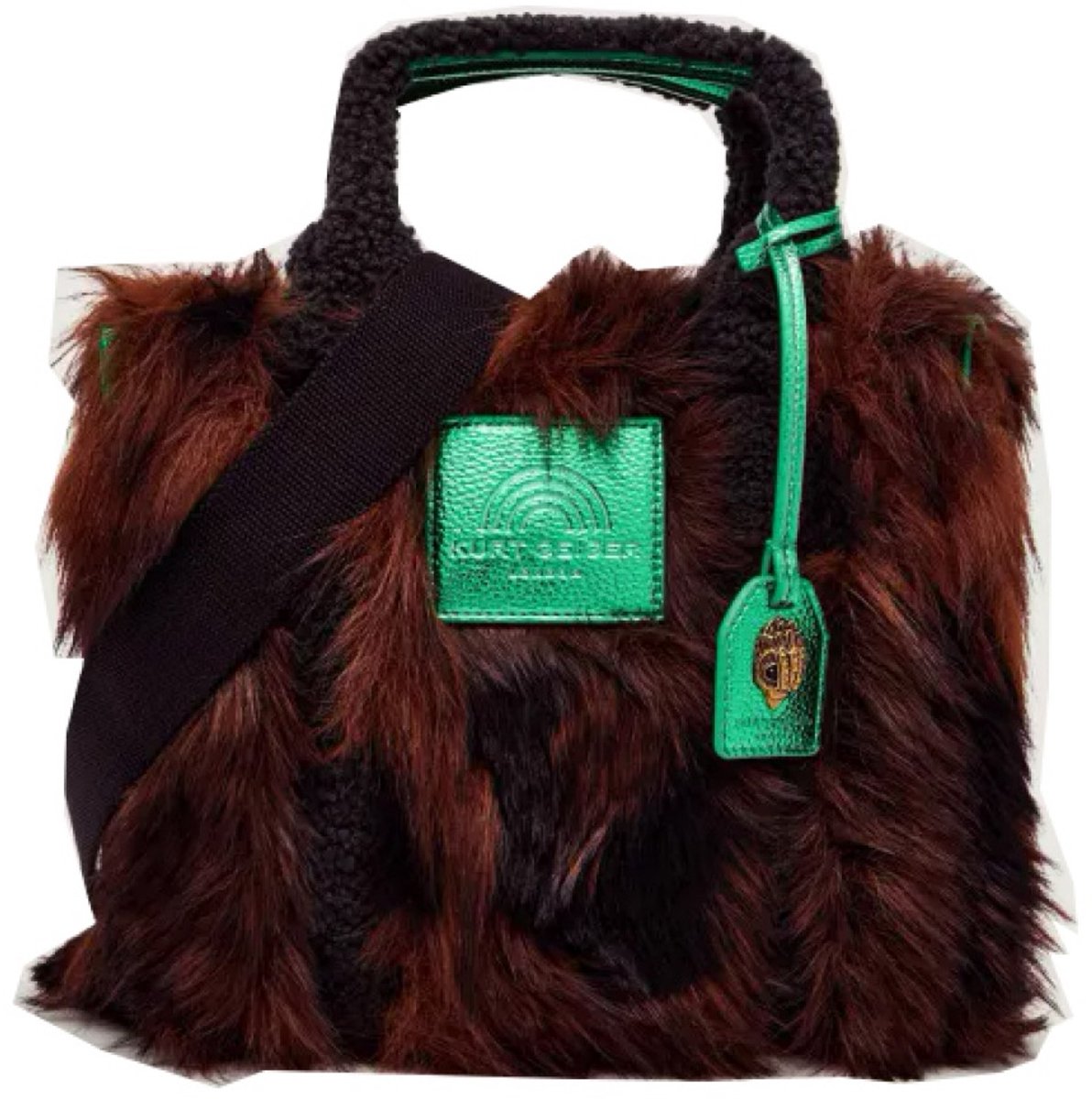 KURT GEIGER LONDON FUR SM SOUTHBANK TOTE Bruin N/A EU