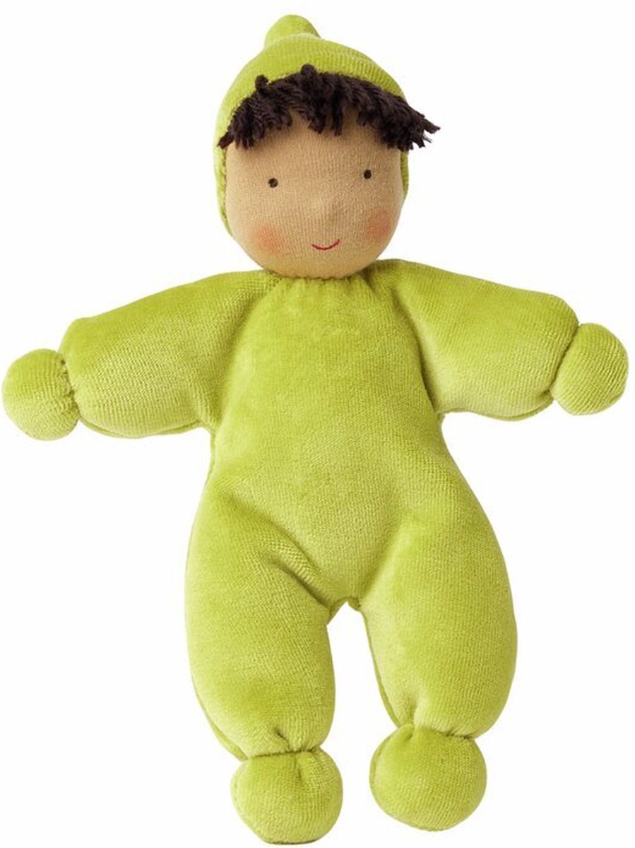 Waldorfpuppe LOLO moos