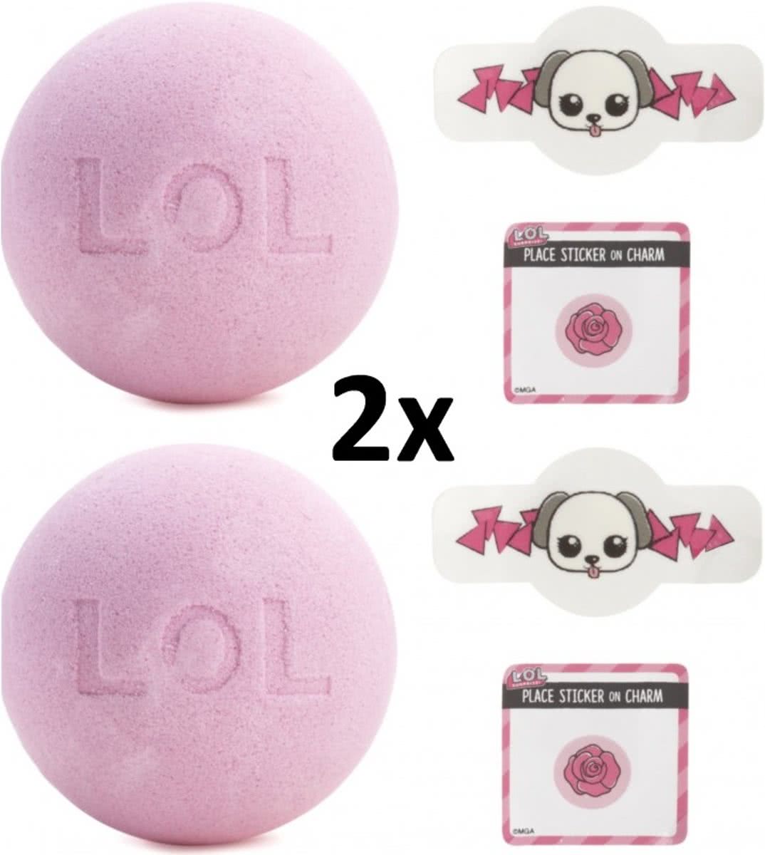 L.O.L. Charm Fizz lol Ball bruisbol - Series 2 - (2 stuks bundel)