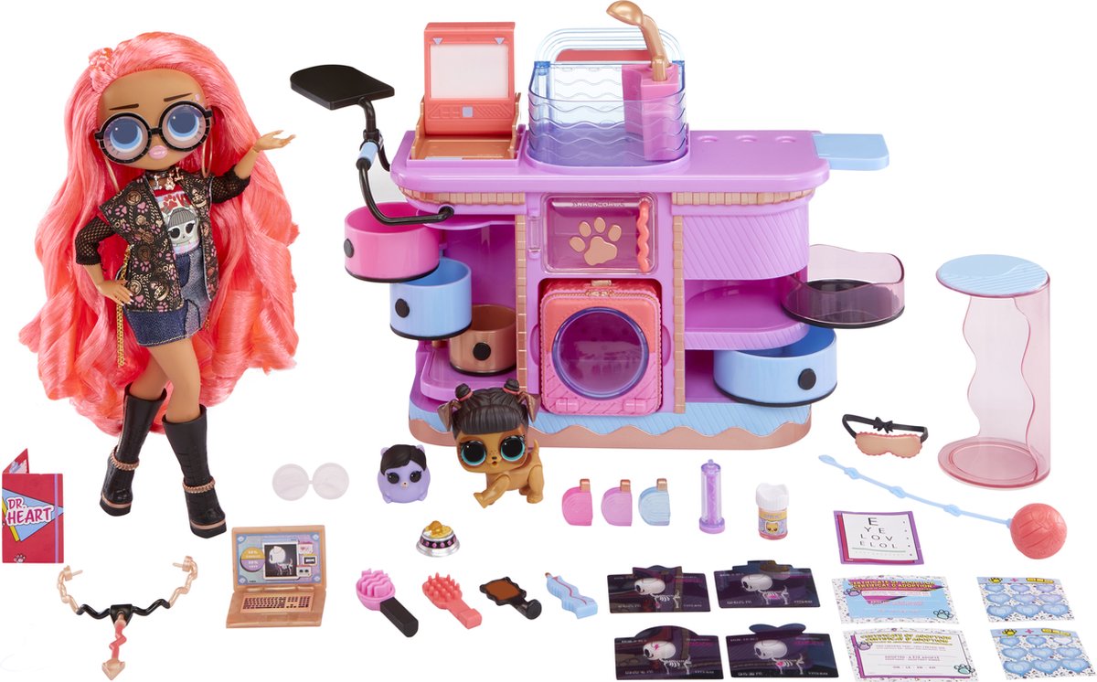 L.O.L. Surprise! OMG Rescue Vet Set - Met 45+ verrassingen - Met exclusieve modepop