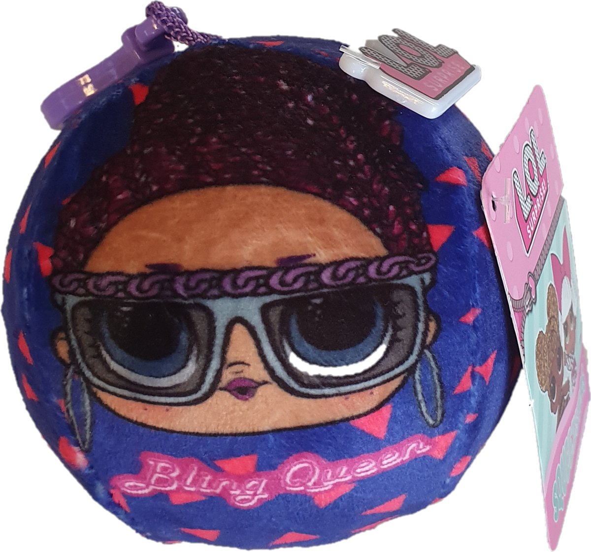 L.O.L. Suprise Squeezsters bal bag clip Bling Queen