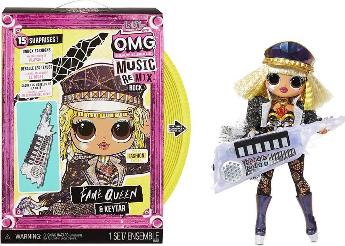 L.O.L. Surprise! OMG Remix Rock Fame Queen - Modepop