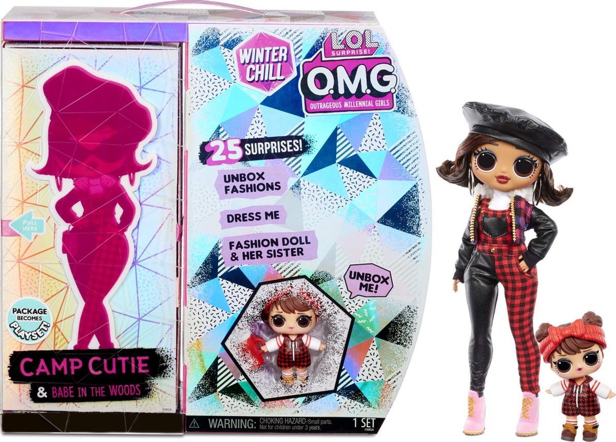L.O.L. Surprise! OMG Winter Chill - Camp Cutie en Babe in the Woods