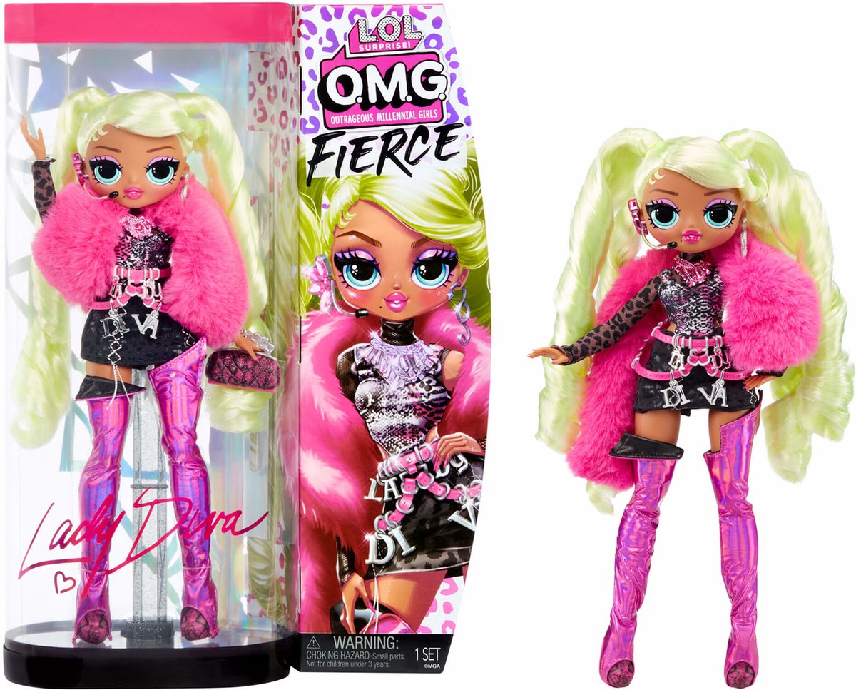 L.O.L. Surprise 707 OMG Fierce Dolls - Lady Diva - Modepop