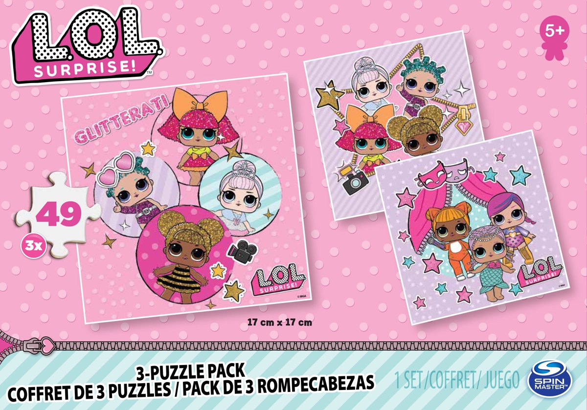 LOL Surprise Puzzel Bundel 3 Pack