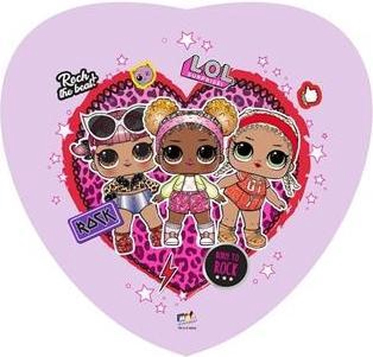 LOL Surprise folieballon Born To Rock ø 45 cm.