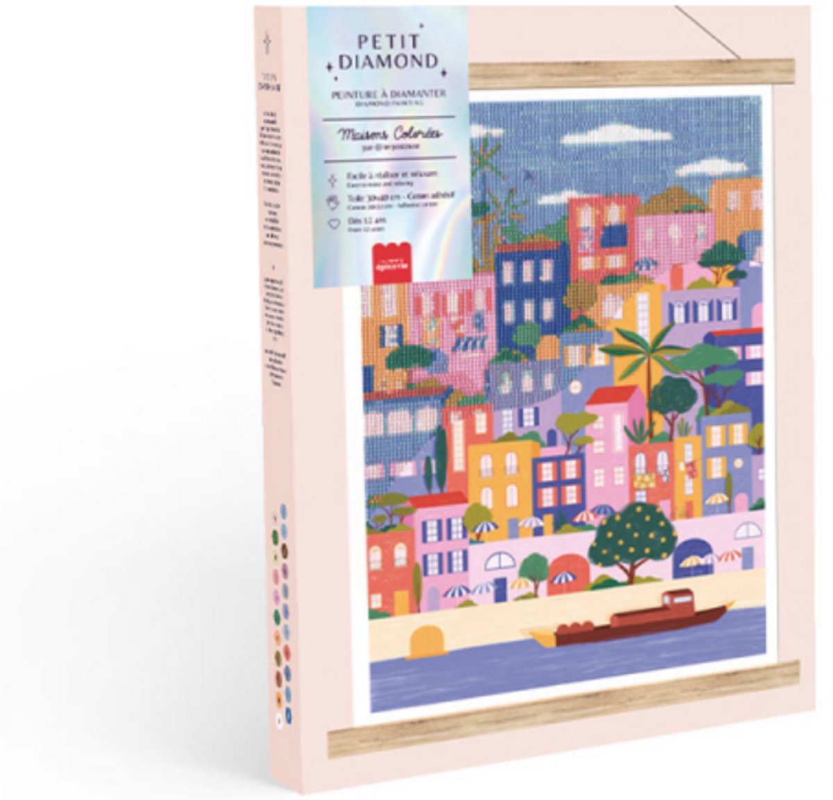 La Petite Epicerie Diamond Painting Kit - Creatieve hobbyset voor kinderen en volwassenen
