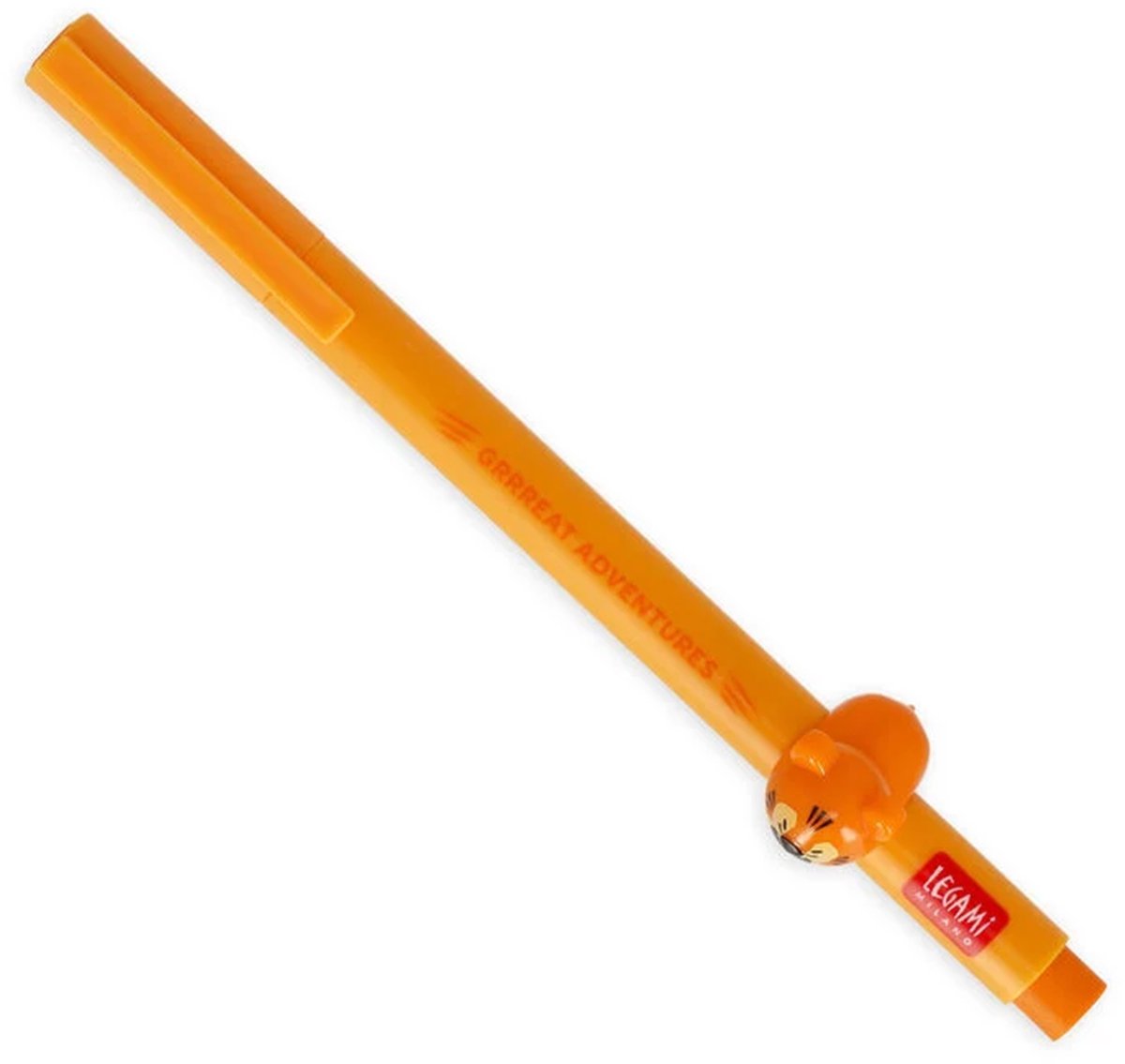 GEL PEN WITH ANIMAL DECORATION - LOVELY FRIENDS - TIGER