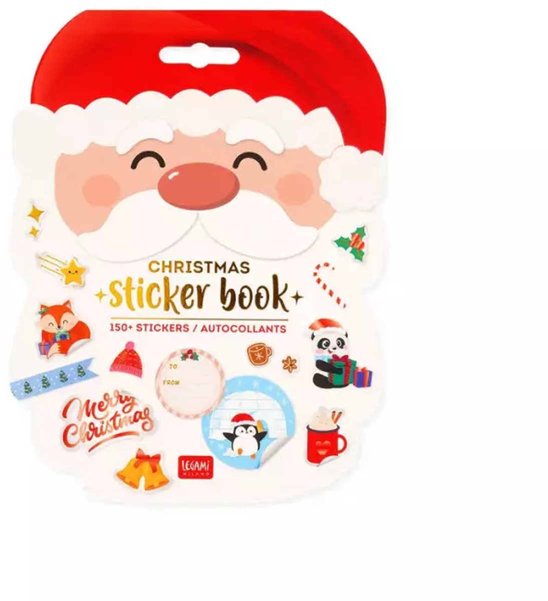 Legami - Kerst Stickerboek - Kerst editie