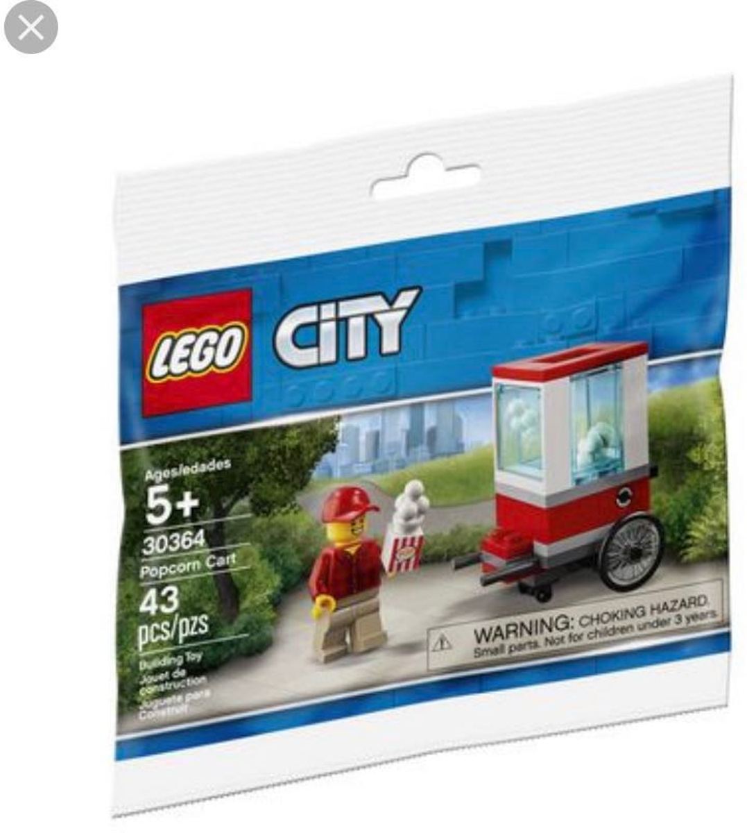 LEGO 30364 Popcorn Wagen (Polybag)