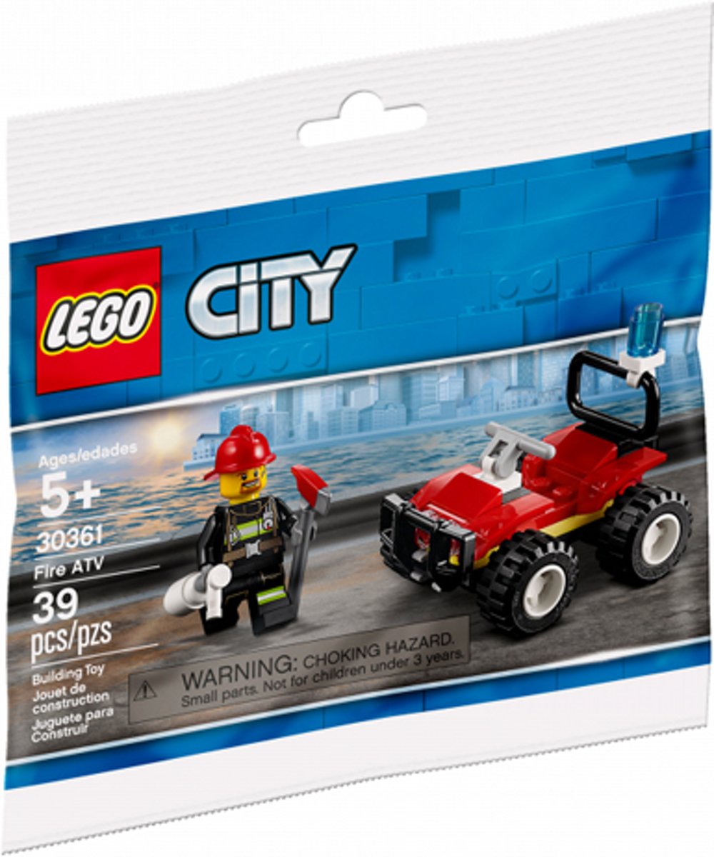 LEGO City Brandweer Quad - 30361 (Polybag)
