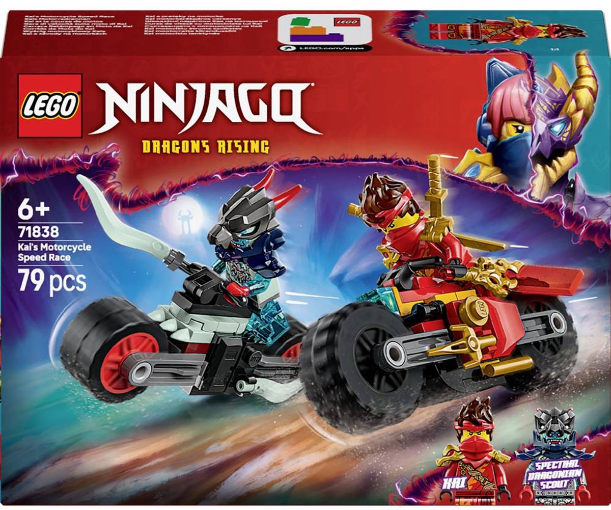 LEGO® NINJAGO 71838 Kais motorwielrennes