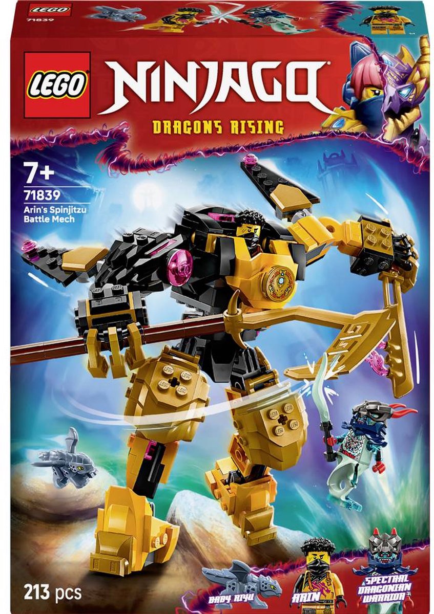 LEGO® NINJAGO 71839 Arins spinjitzumech