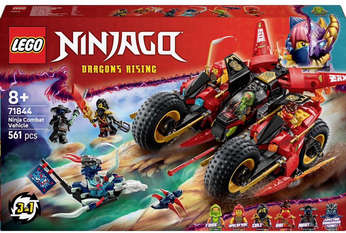 LEGO® NINJAGO 71844 Ninja-actieflitzer
