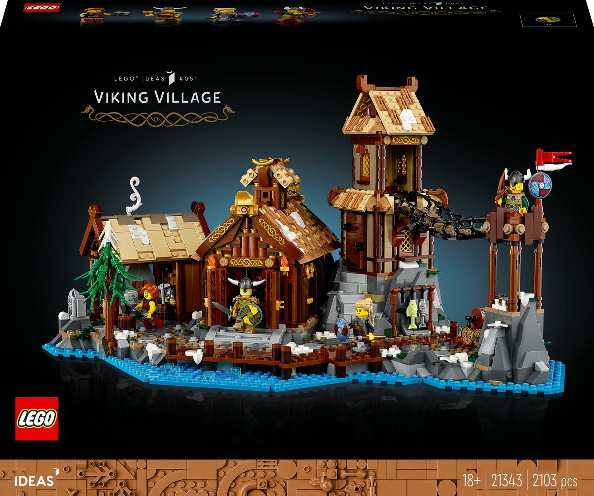 LEGO 21343 Viking Village - Vikingdorp -   Ideas