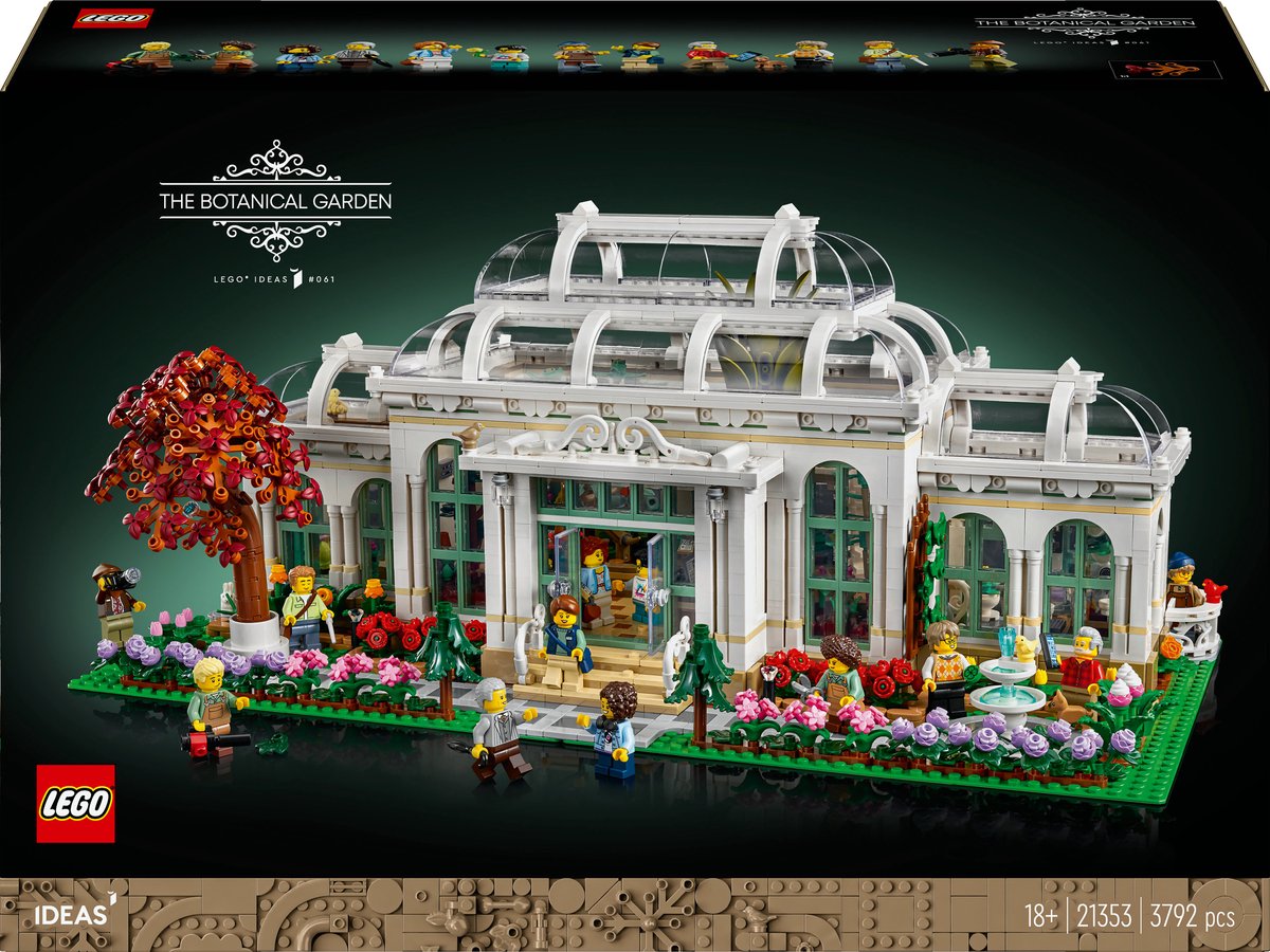 LEGO 21353 The Botanical Garden -   Ideas 21353 De Botanische Tuinen