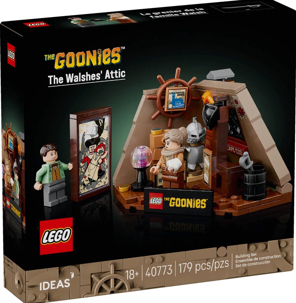 LEGO 40733 - De Goonies: De zolder van de familie Walsh