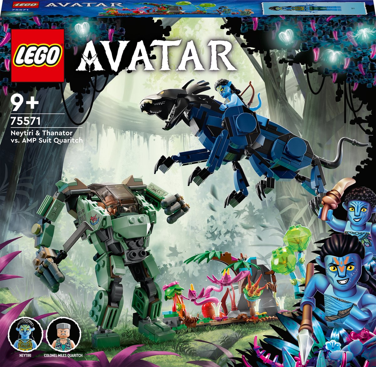 LEGO 75571 Avatar Neytiri & Thanator vs. AMP Suit Quaritch
