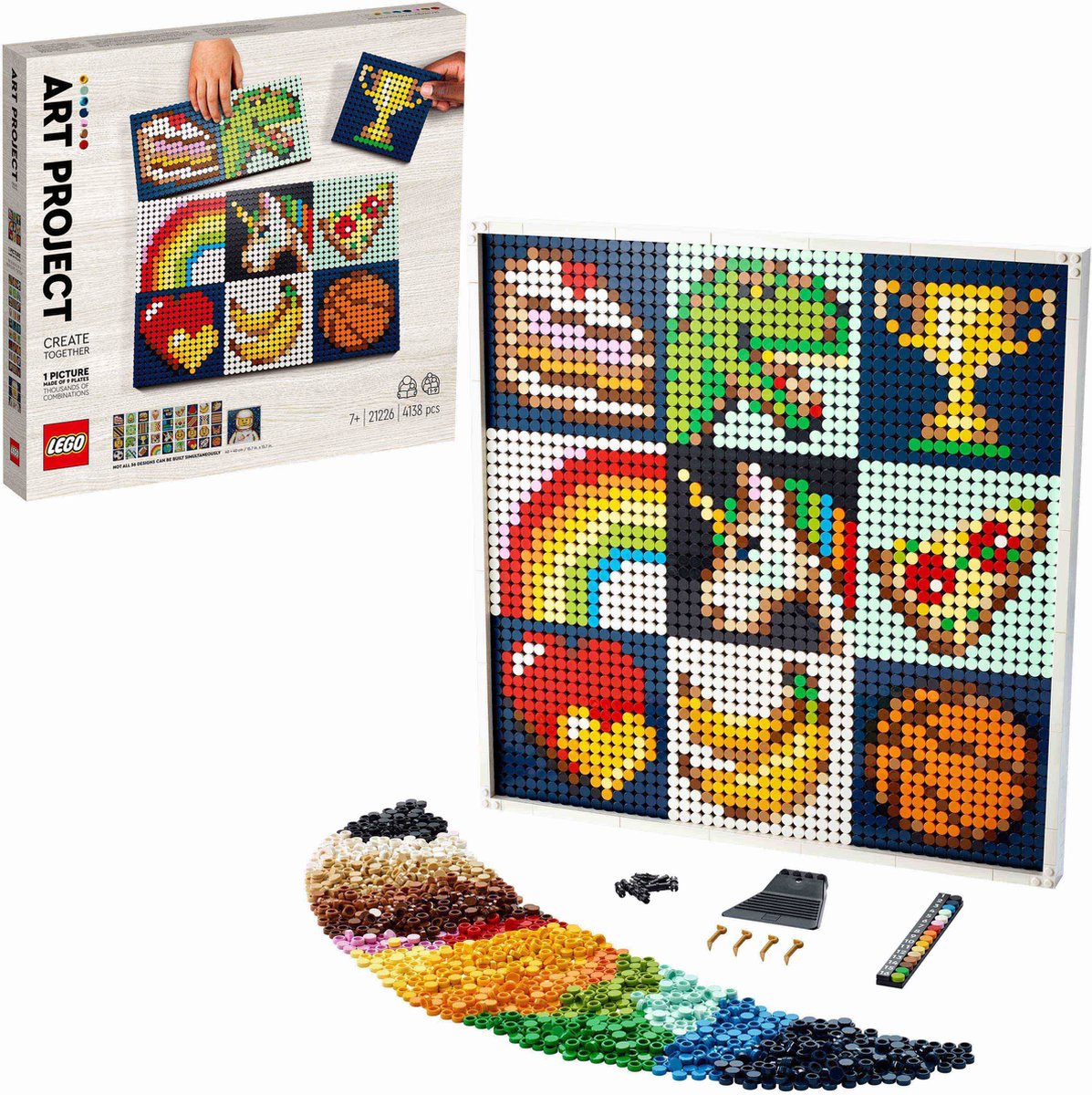 LEGO ART Kunstproject - Samen creëren - 21226