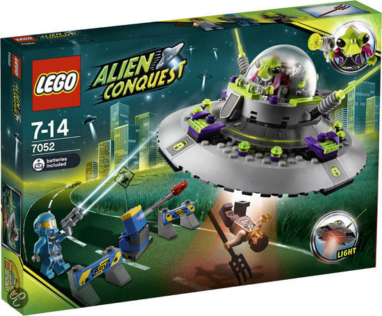 LEGO Alien Conquest UFO Ontvoering - 7052