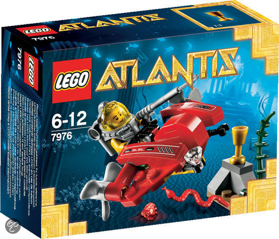 LEGO Atlantis Oceaan Speeder - 7976