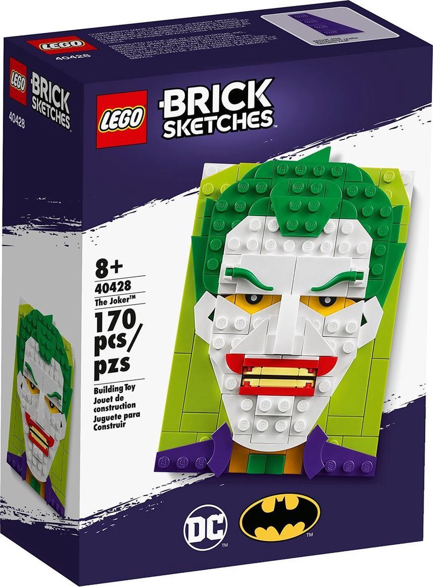   Brick Sketches™ The Joker™- 40428