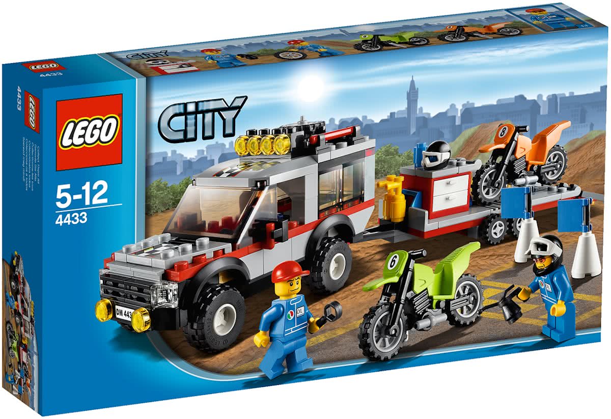 LEGO City Crossmotor Transport - 4433