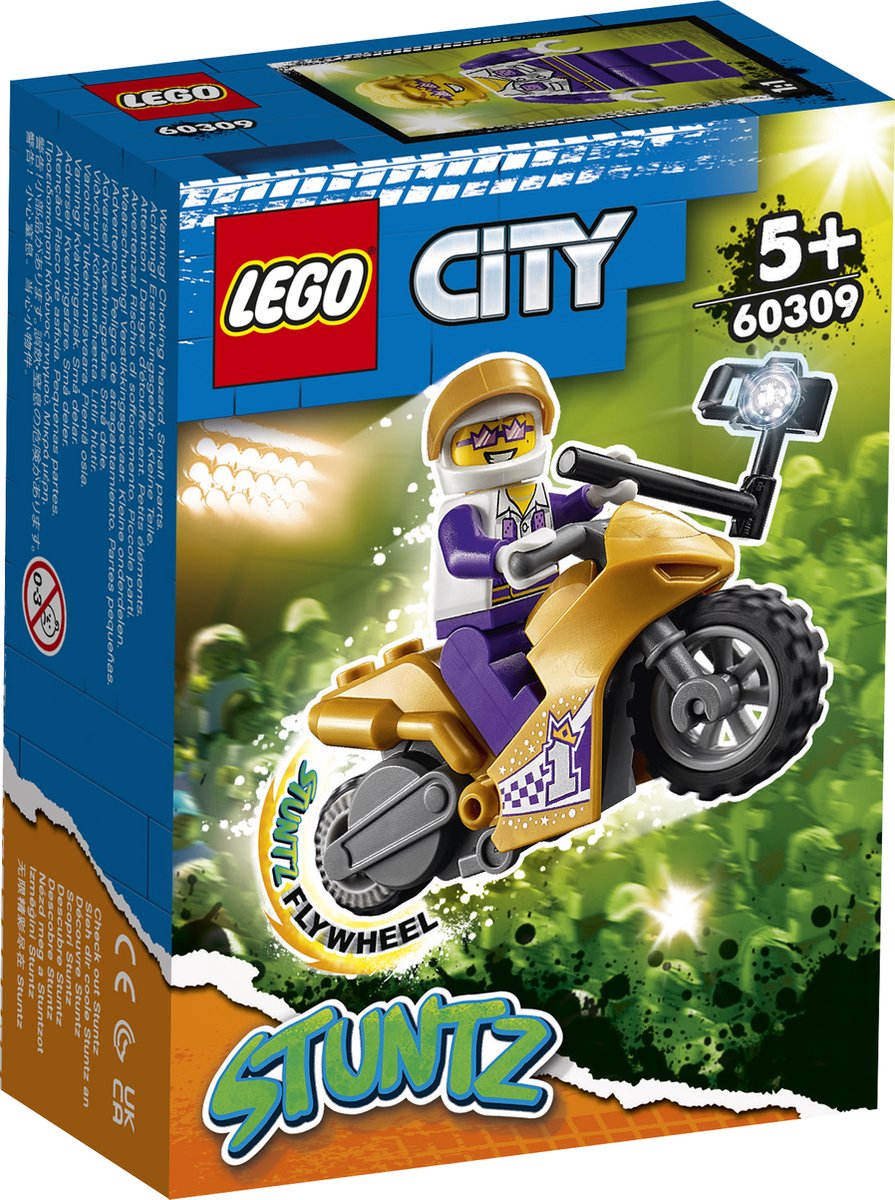 LEGO City Stuntz Selfie Stuntmotor - 60309