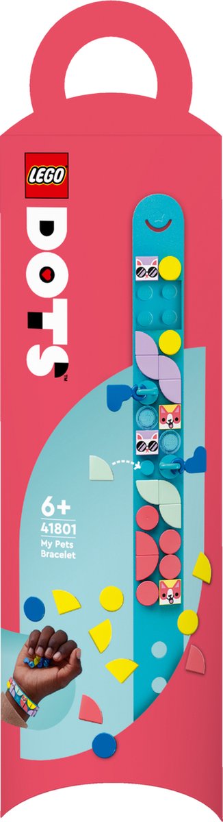 LEGO DOTS Armband - Mijn huisdieren - 41801