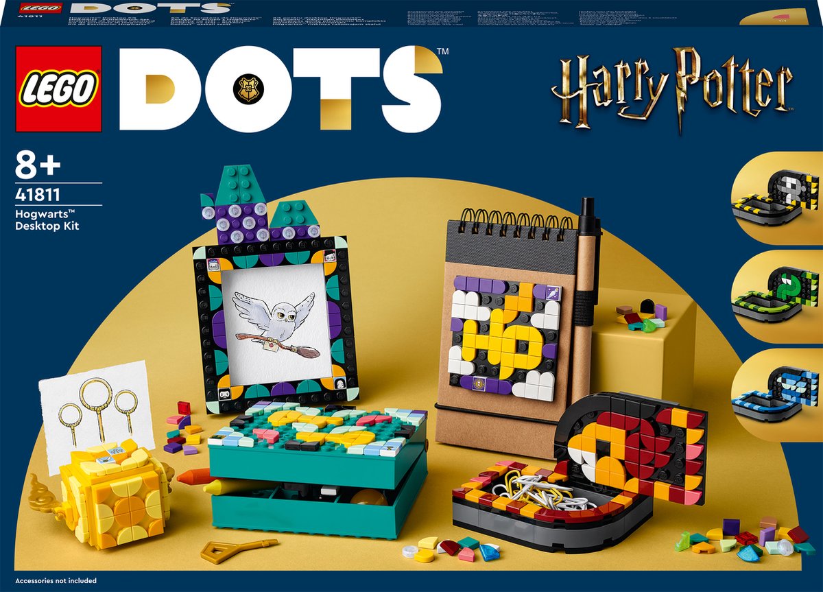 LEGO DOTS Harry Potter Zweinstein Bureaukit Knutselset - 41811