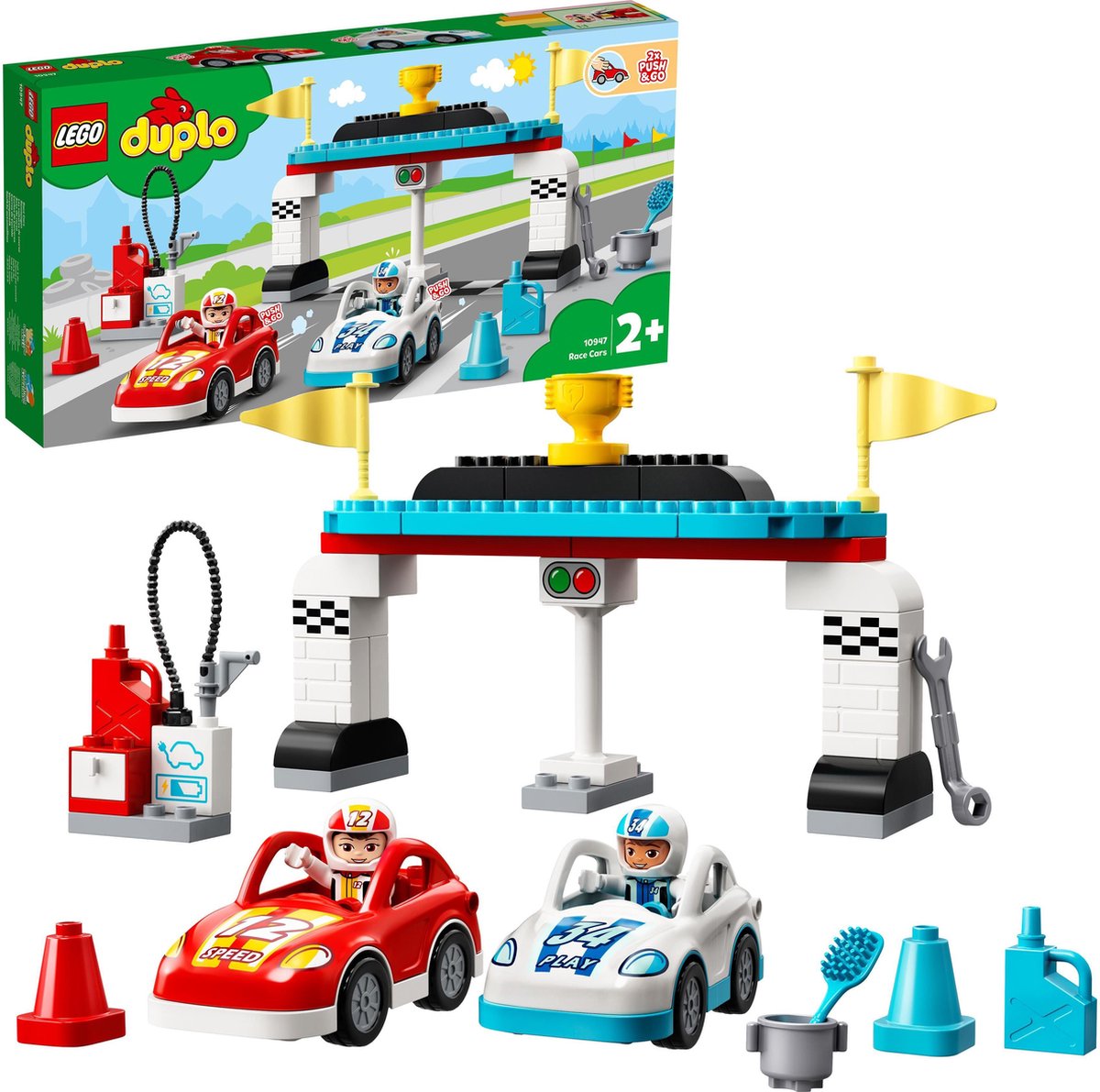 LEGO DUPLO Racewagens - 10947