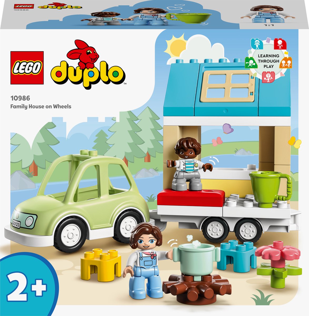 LEGO DUPLO Stad Familiehuis op wielen - 10986