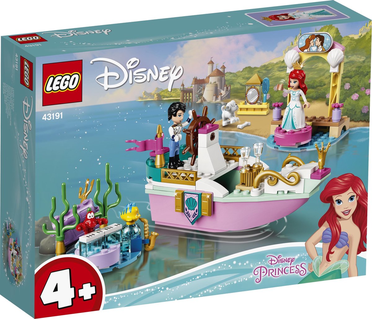 LEGO Disney Princess Ariels feestboot - 43191
