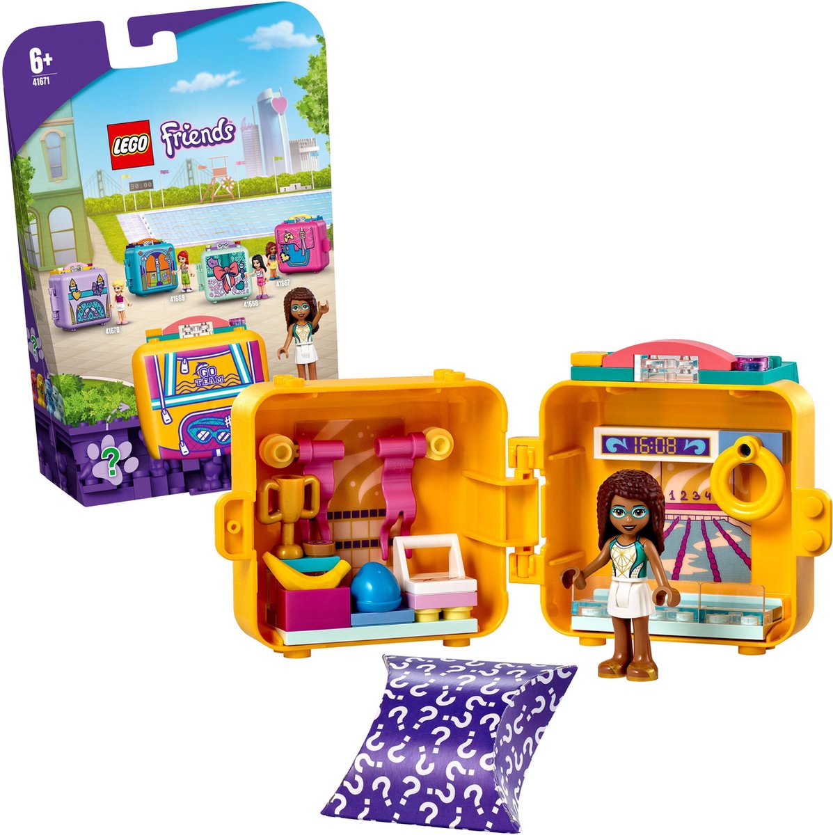 LEGO Friends Andreas Zwemkubus - 41671