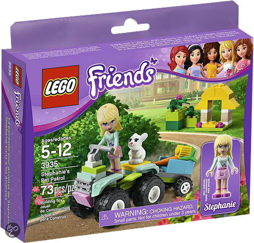 LEGO Friends Stephanie’s Huisdiertransport - 3935