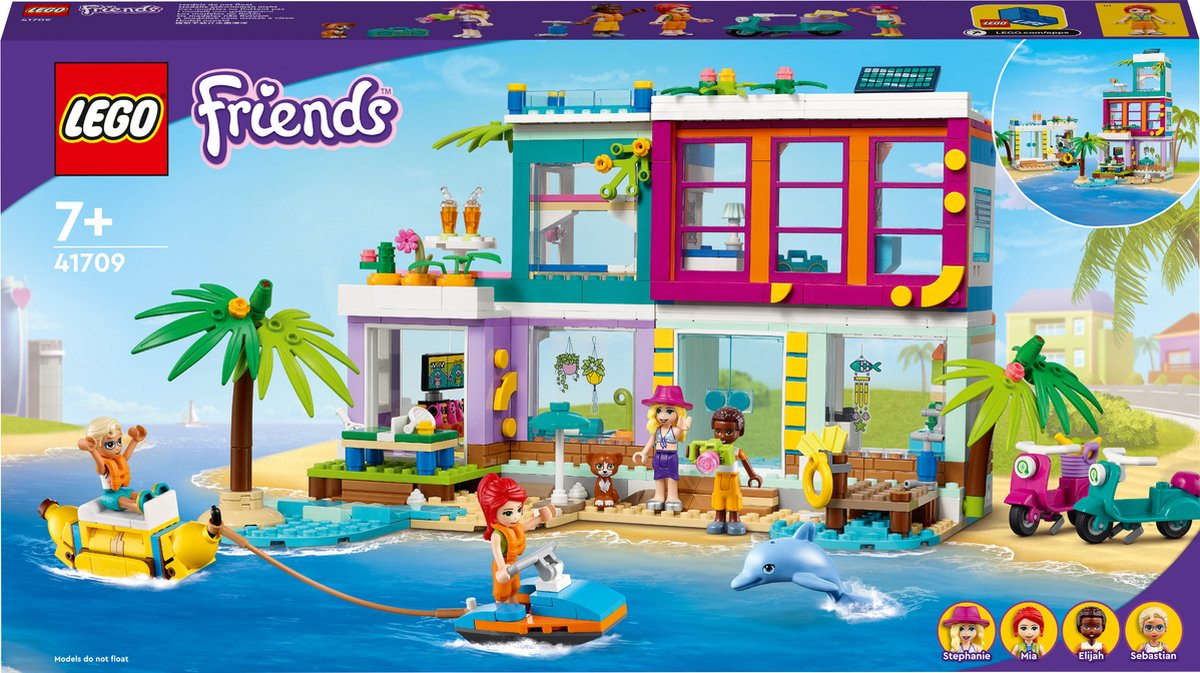 LEGO Friends Vakantie Strandhuis- 41709
