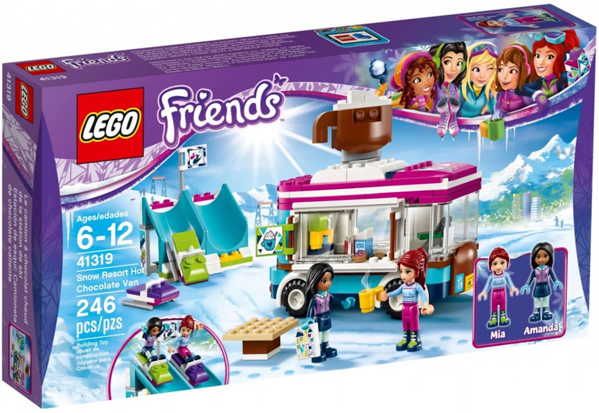 LEGO Friends Wintersport Koek-en-zopiewagen - 41319