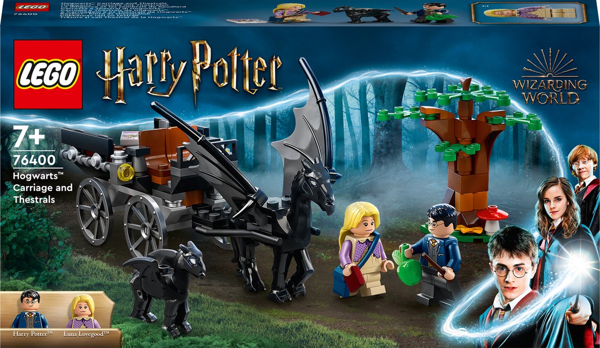 LEGO Harry Potter TM Zweinstein Rijtuig en Thestralissen - 76400
