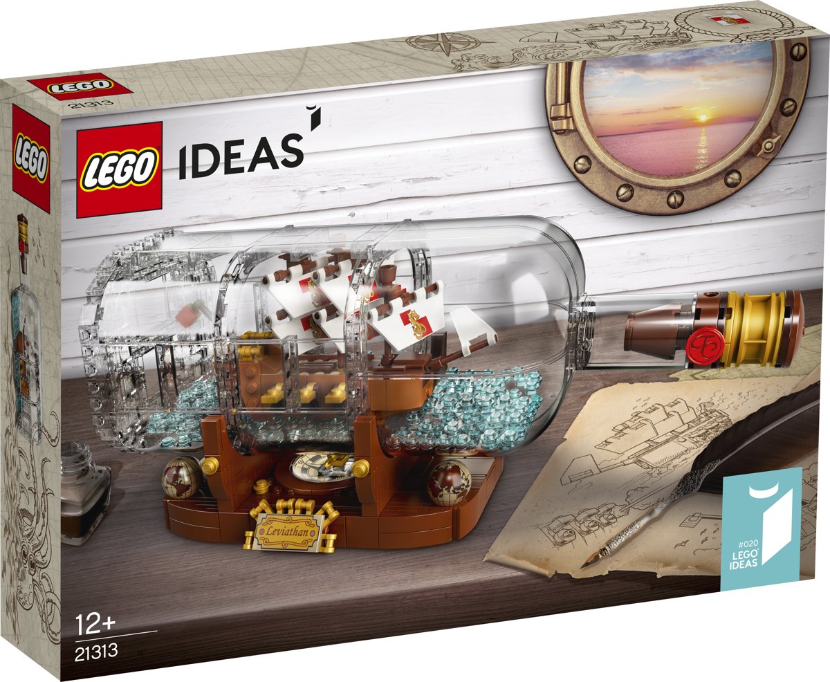 LEGO Ideas Schip in een fles - 21313