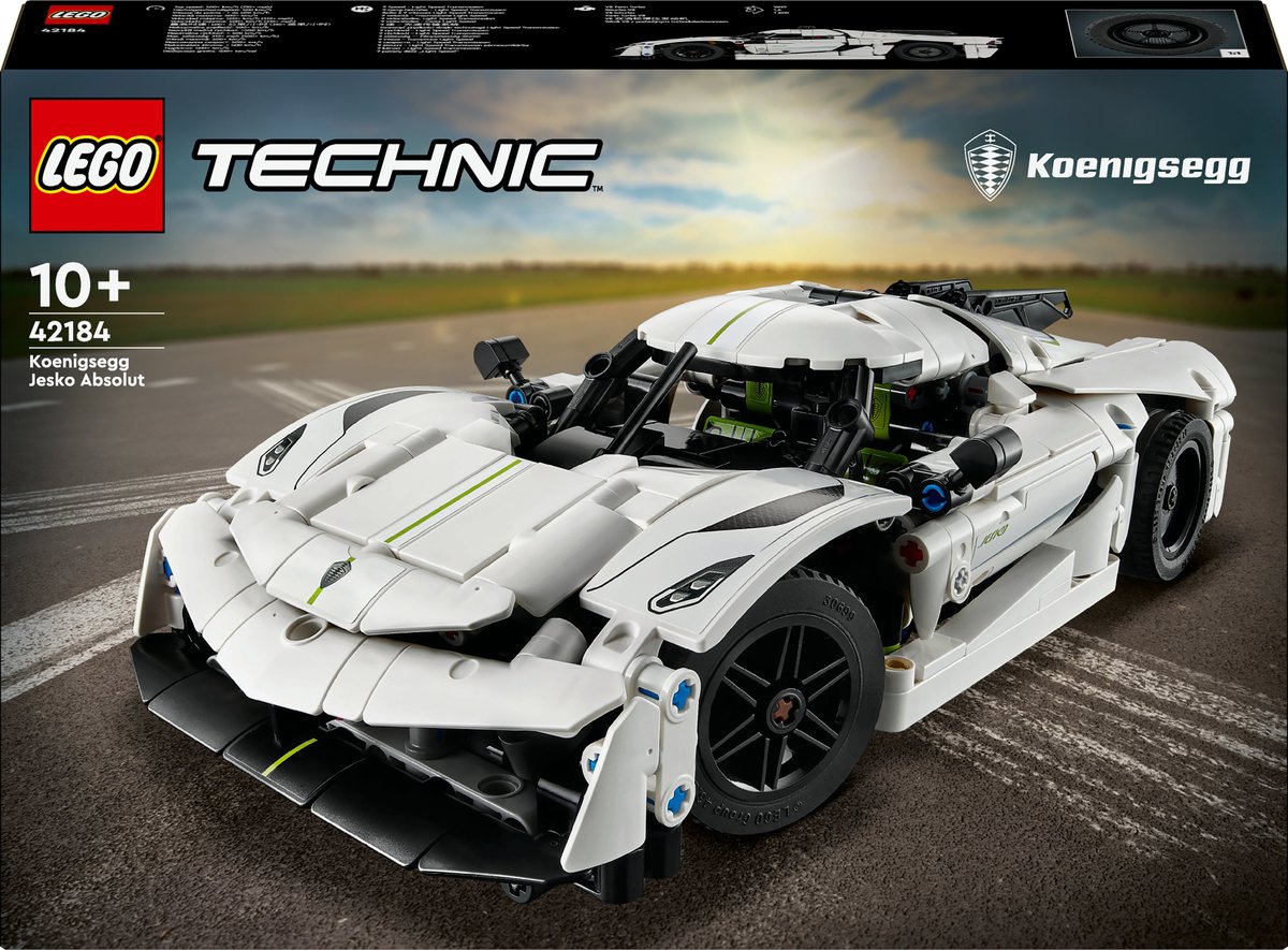   Koenigsegg Jesko Absolut witte hypercar - 42184
