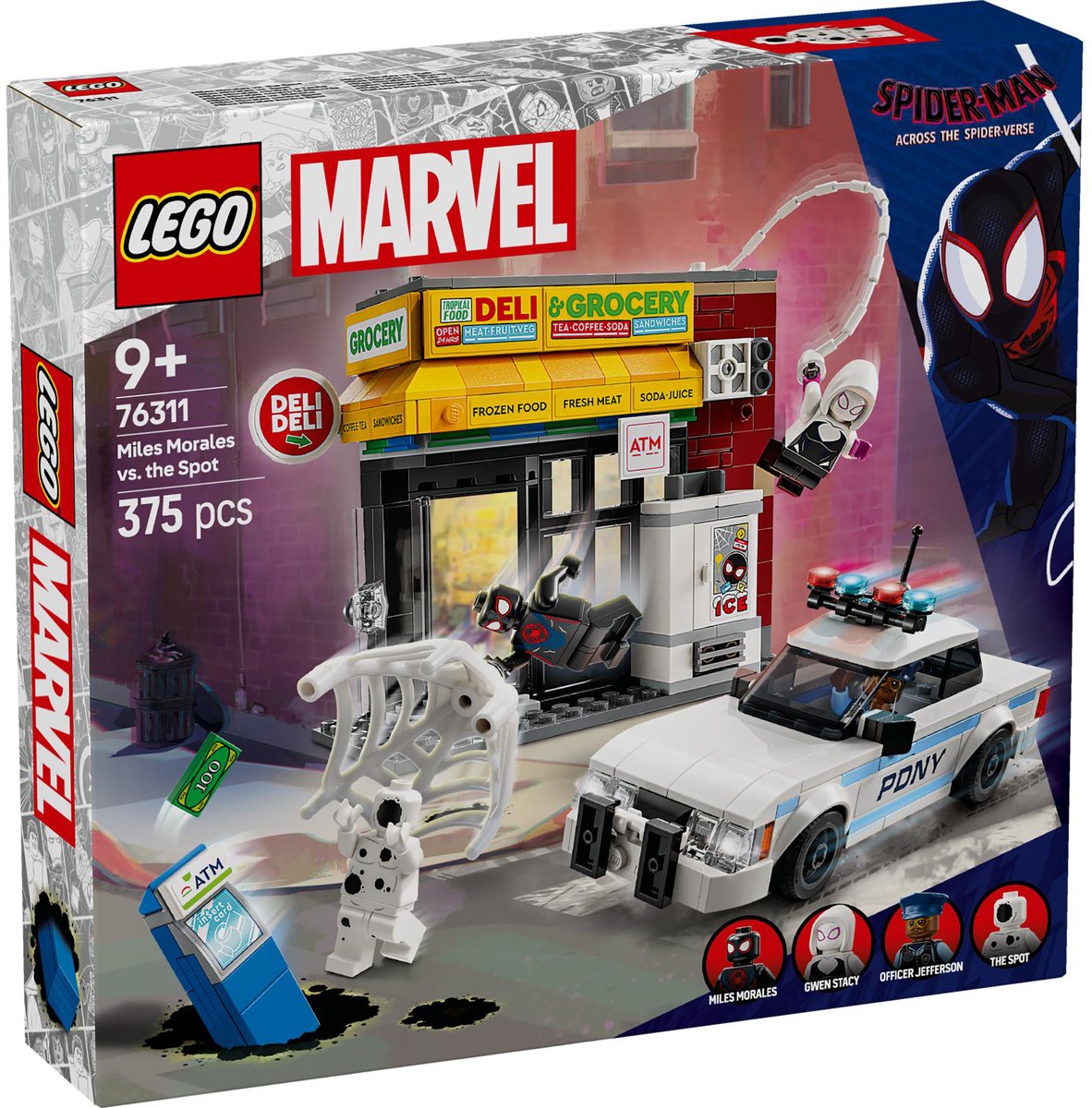 LEGO Marvel Spider-Verse: Miles Morales vs. de Spot - 76311