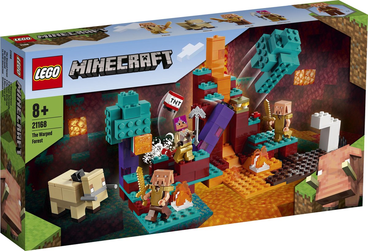 LEGO Minecraft Het Verwrongen Bos - 21168