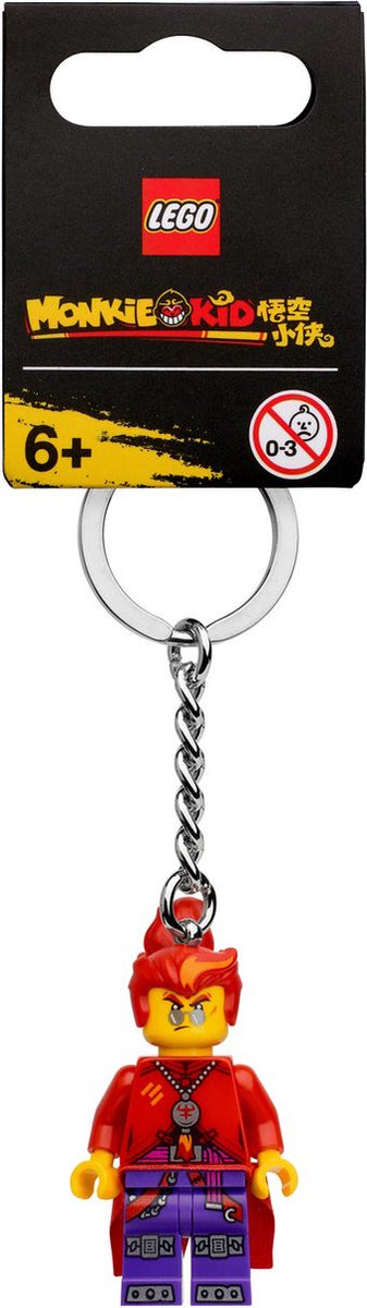 LEGO Monkie Kid Red Son Sleutelhanger - 854086