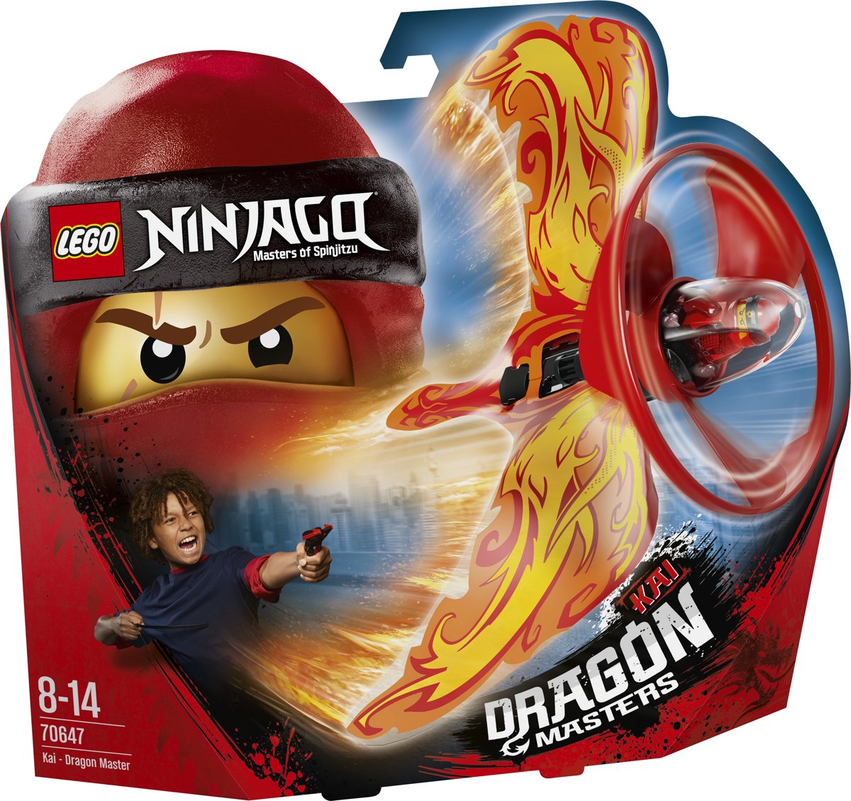 LEGO NINJAGO Drakenmeester Kai - 70647