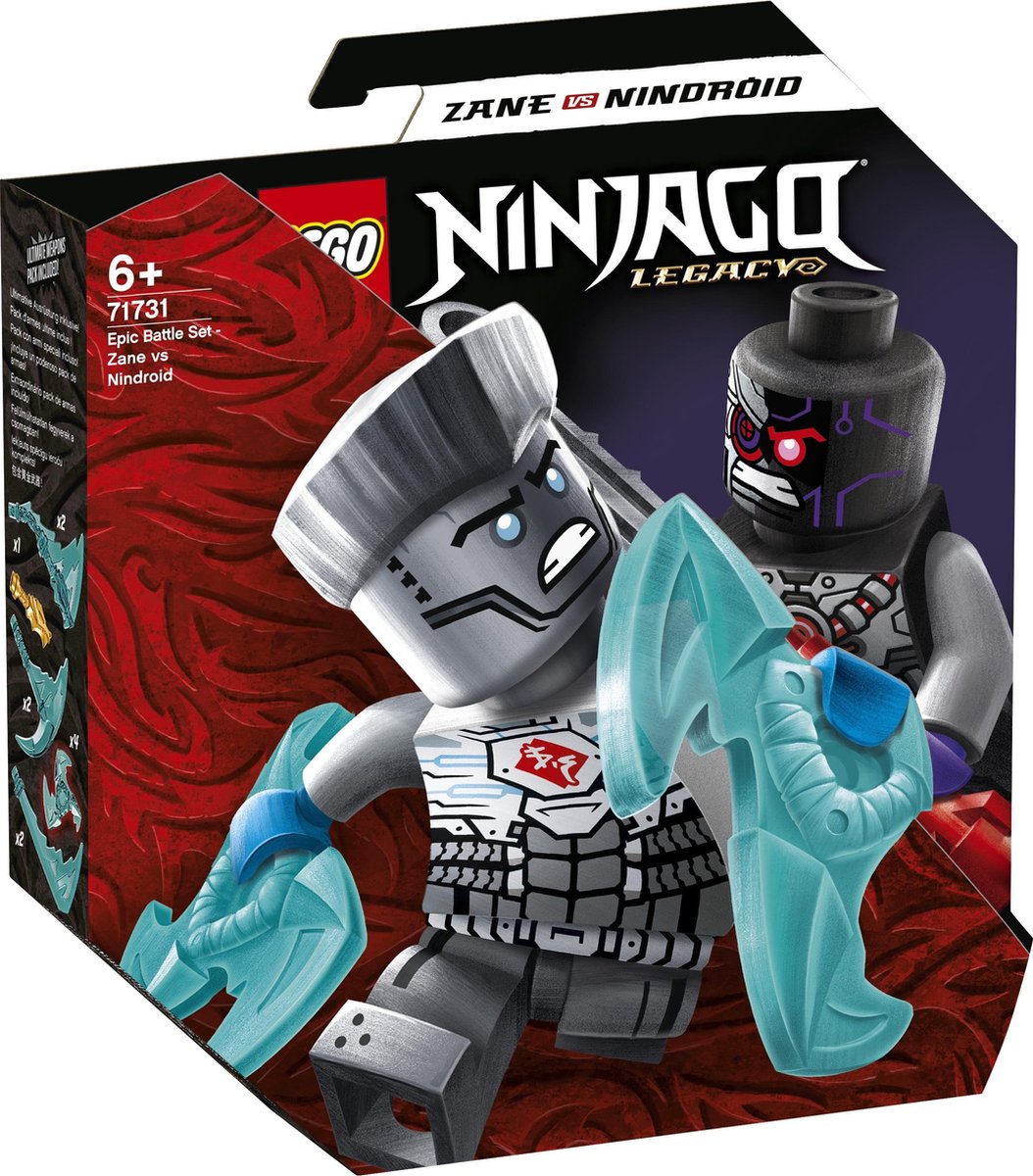 LEGO NINJAGO Epische Strijd set - Zane tegen Nindroid - 71731